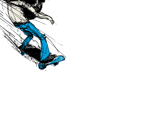 RuffoArt.com hairySkater gif